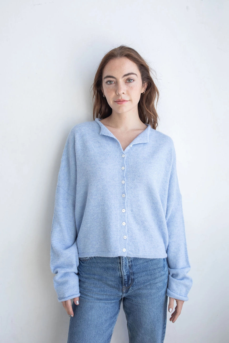 Church Girl Knit - Baby Blue