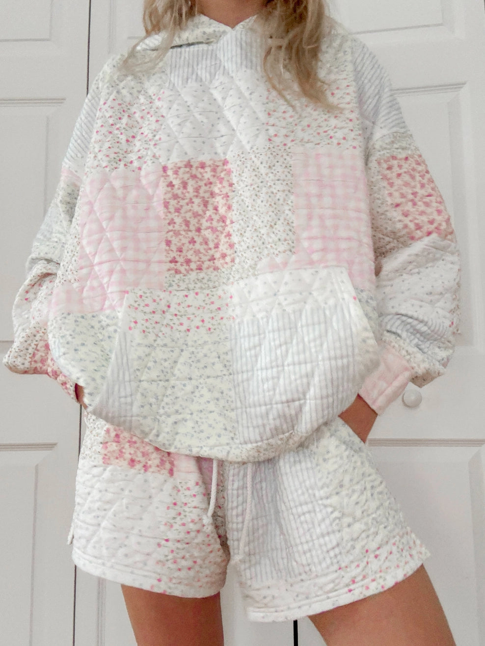 Strawberry Quilt Shorts