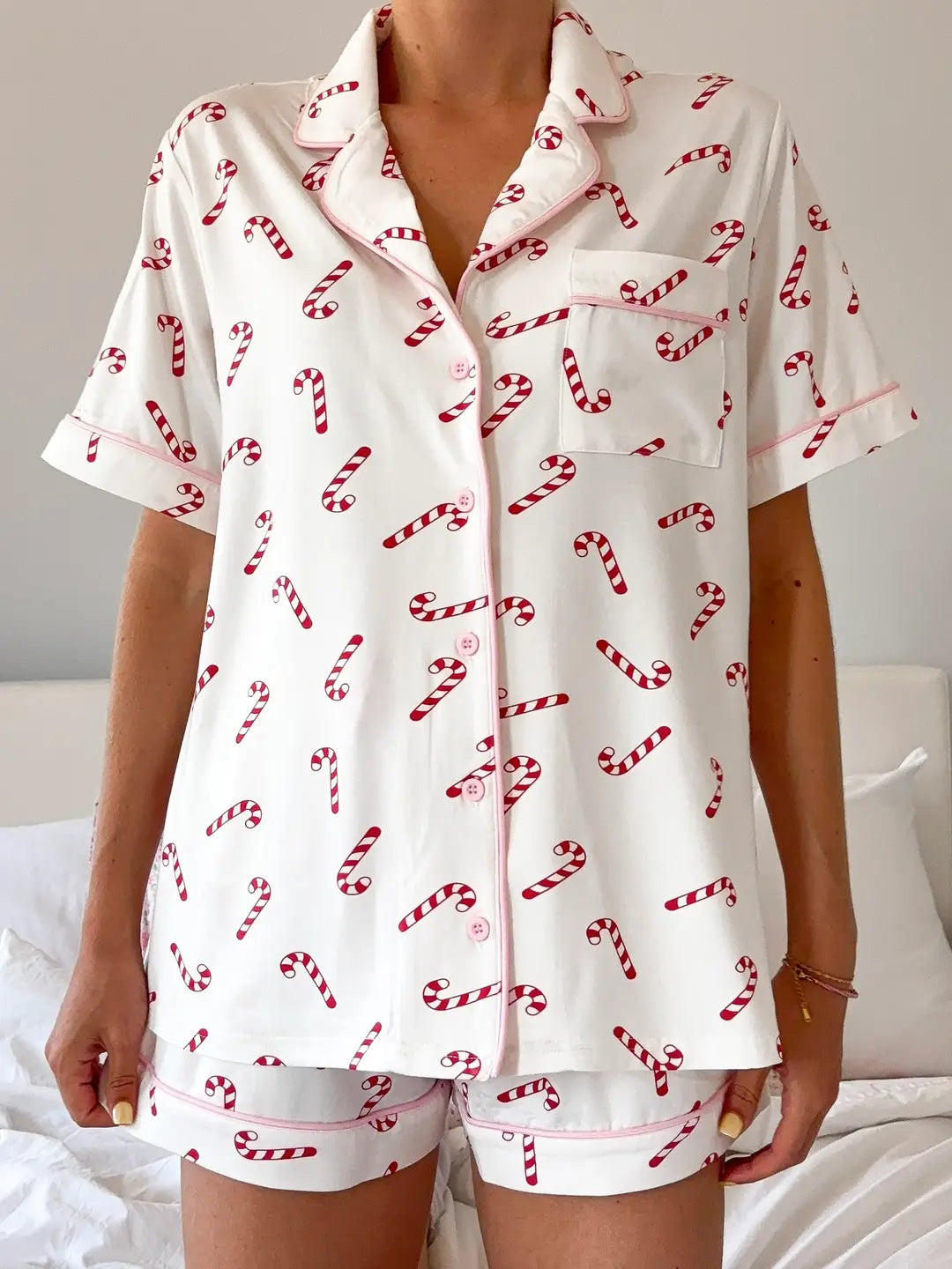 Candy Cane Lane PJs - Top
