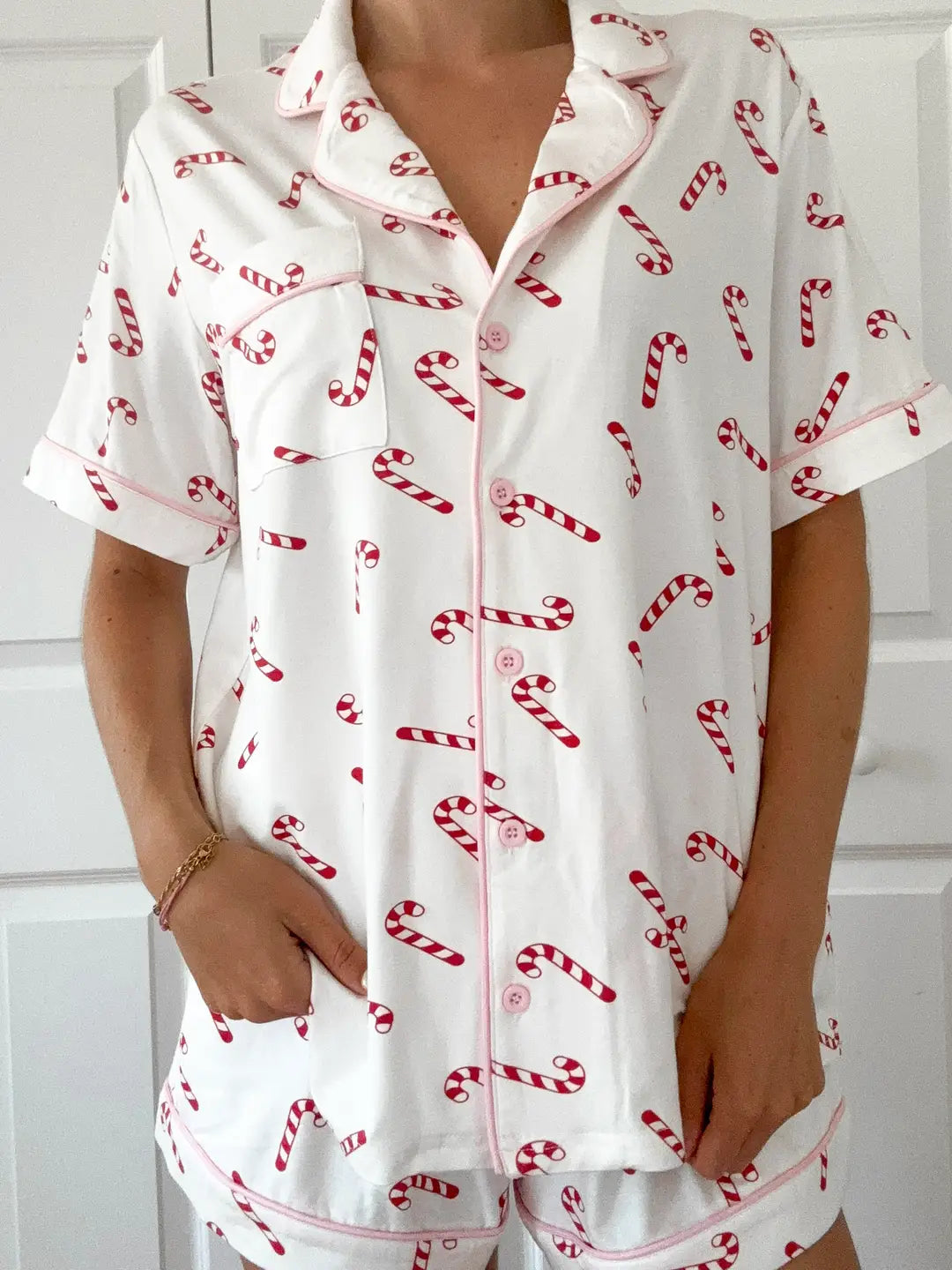 Candy Cane Lane PJs - Top