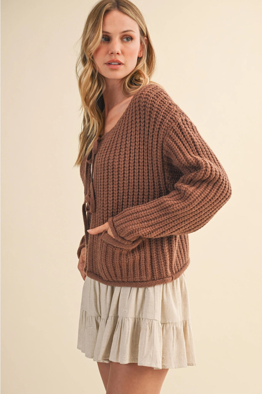 Connie Tie Cardigan