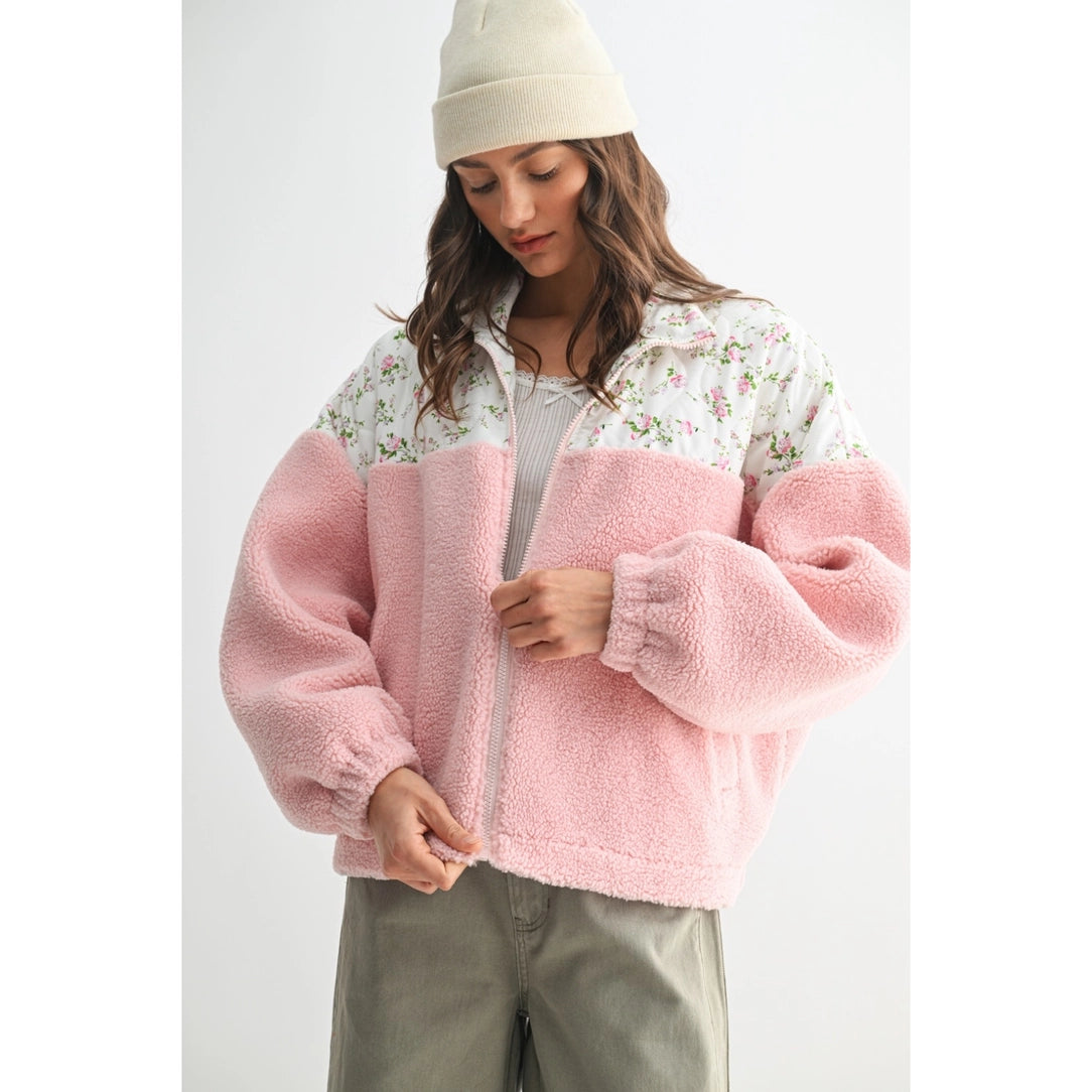 SO THIS IS LOVE SHERPA JACKET