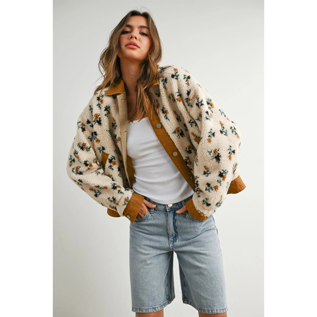 MARIGOLD SHERPA JACKET