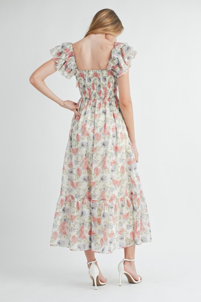 HYBRID ROSE MAXI DRESS