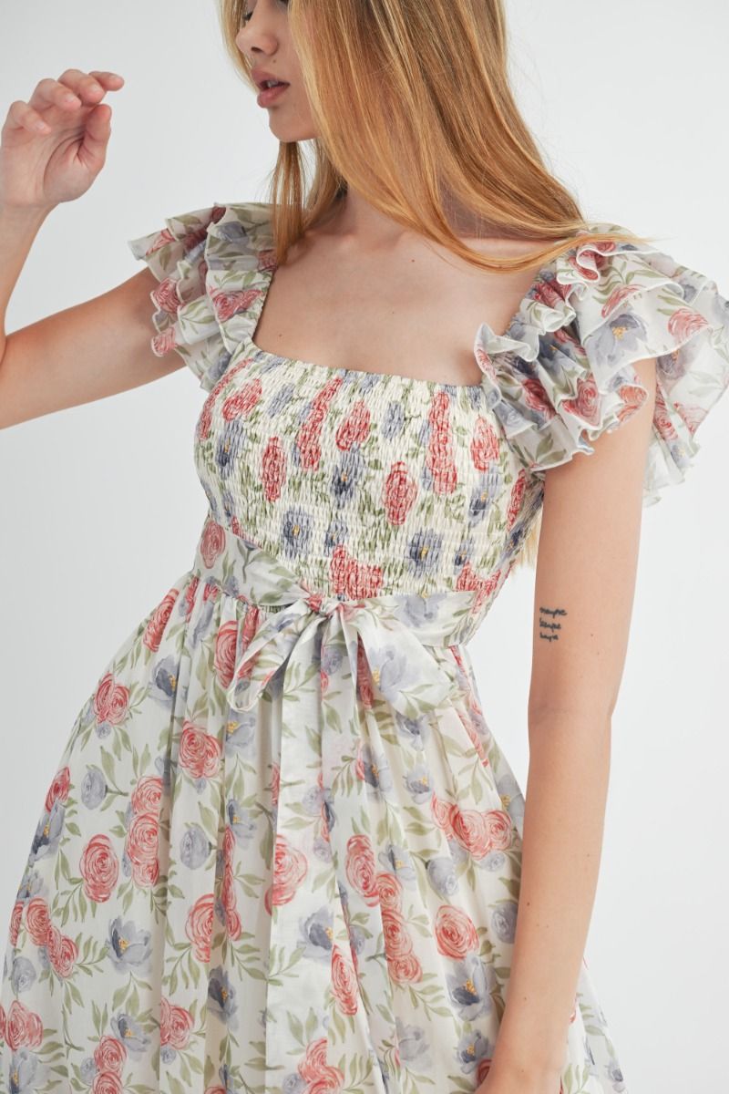 HYBRID ROSE MAXI DRESS