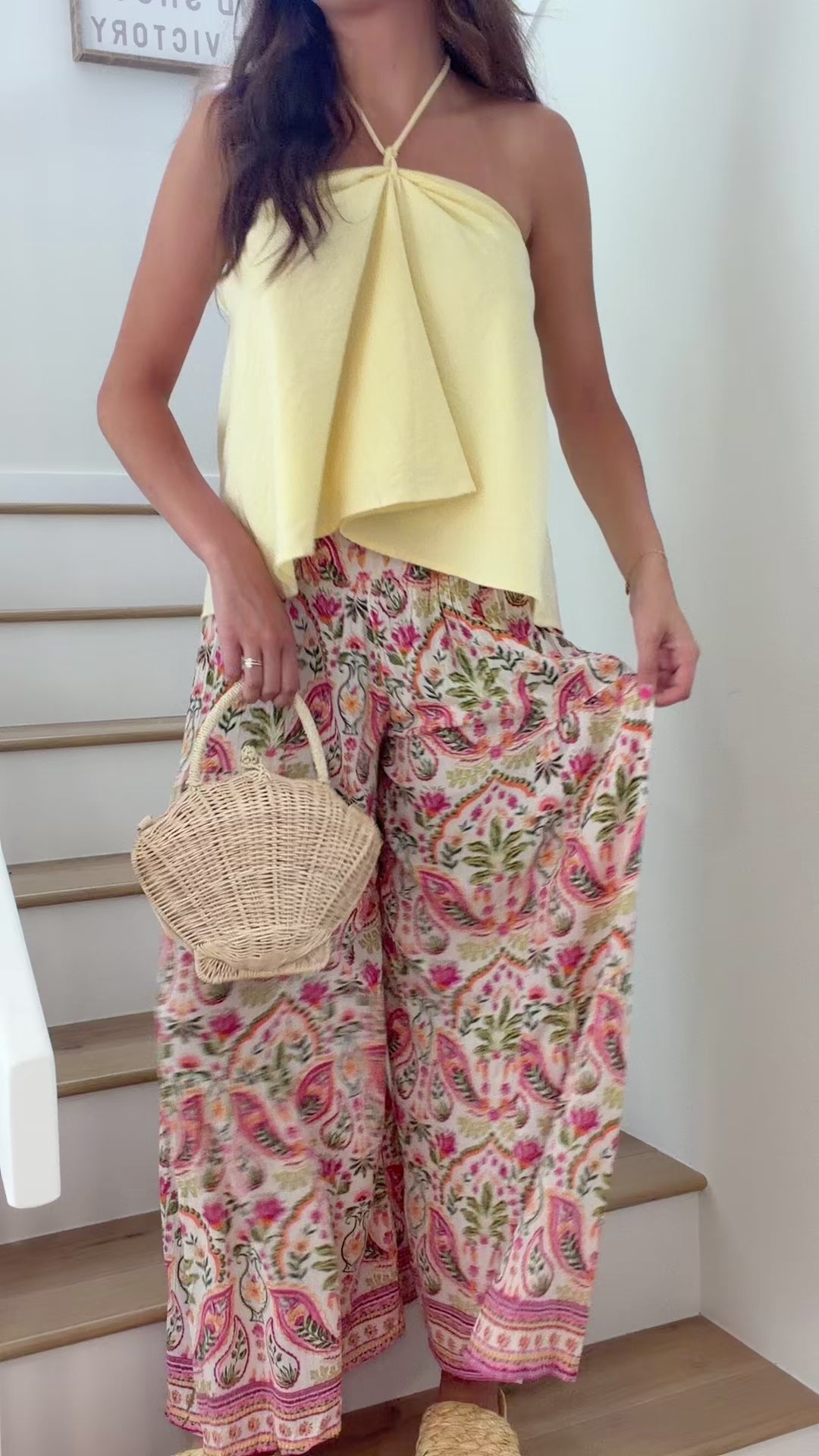Calypso Wide-Leg Pants