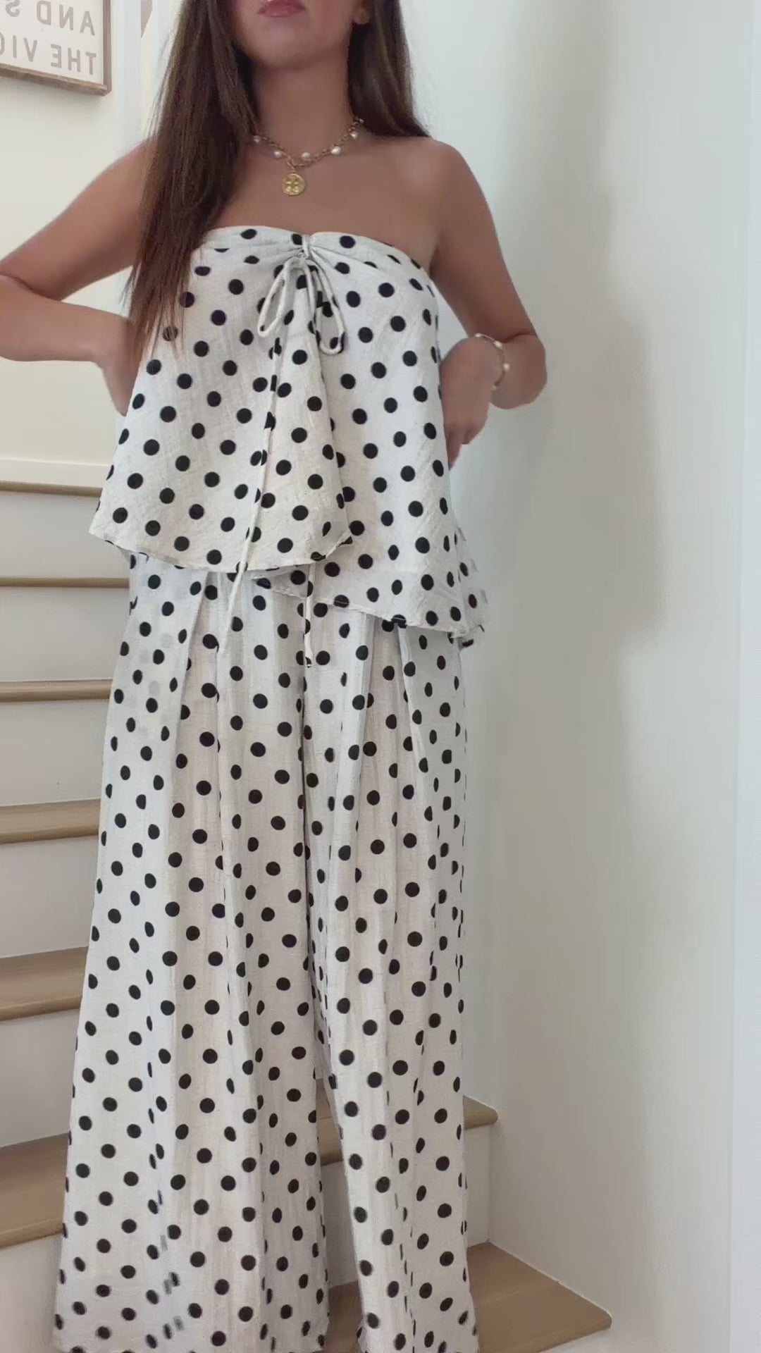 Sarah Francis Wide Leg Pants